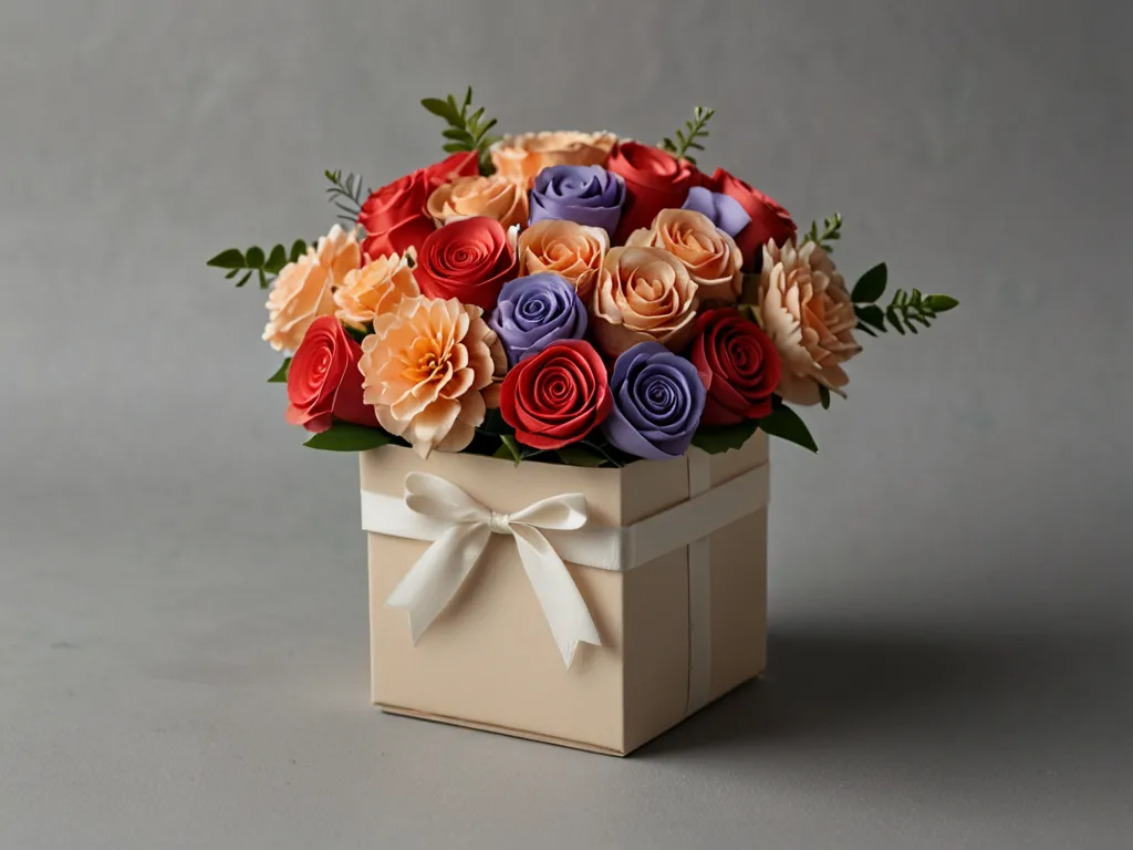 Customized flower box